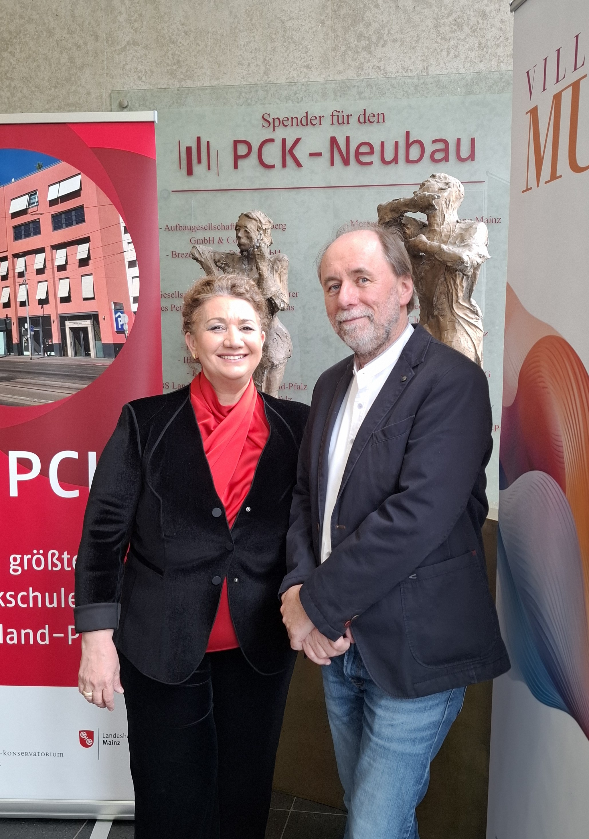 Bild Prof. Gega und Dr. Scholz