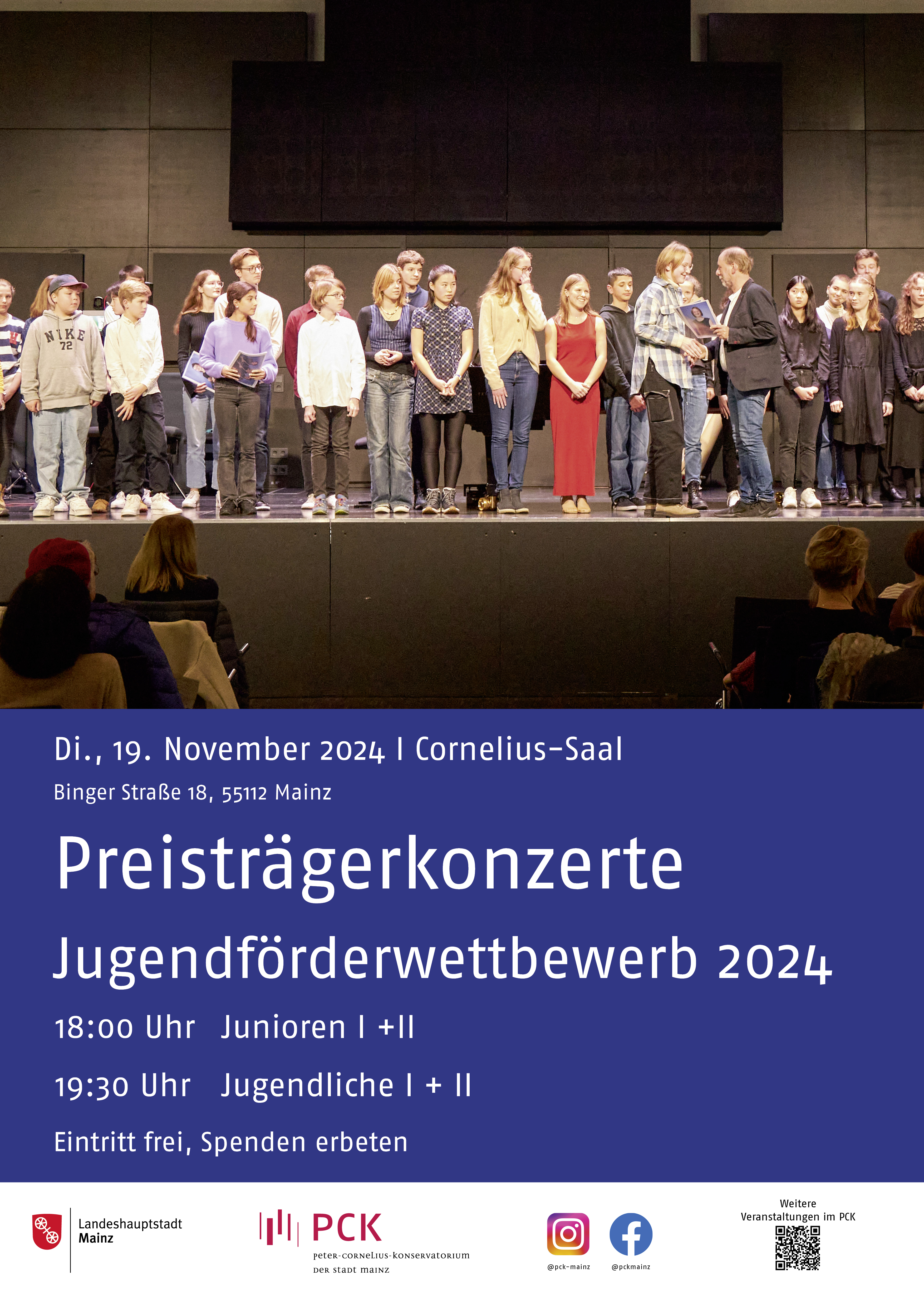 Plakat Preisträgerkonzert